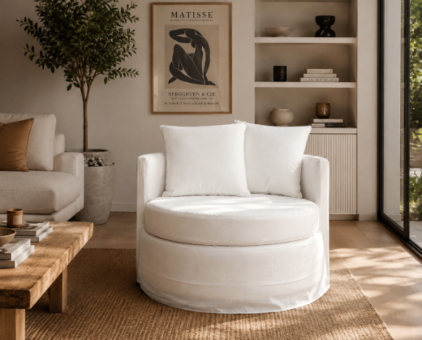 Producto - Sillón Individal OPORTO - Blanco - 1