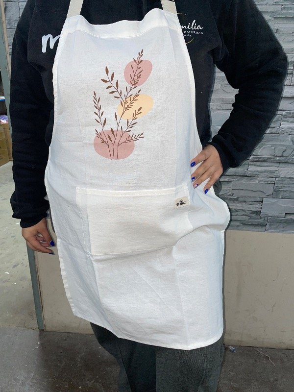Producto - Delantal tusor estampado - 0