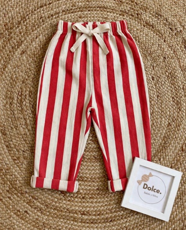 Producto - Conjunto Bebé Positano , Buzo Rústico y Baggy Rayado 3 a 24 Meses - 1