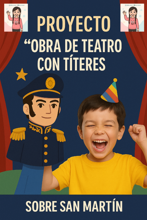 Producto - PROYECTO: "OBRA DE TEATRO CON TÍTERES SOBRE EL GENERAL SAN MARTÍN"