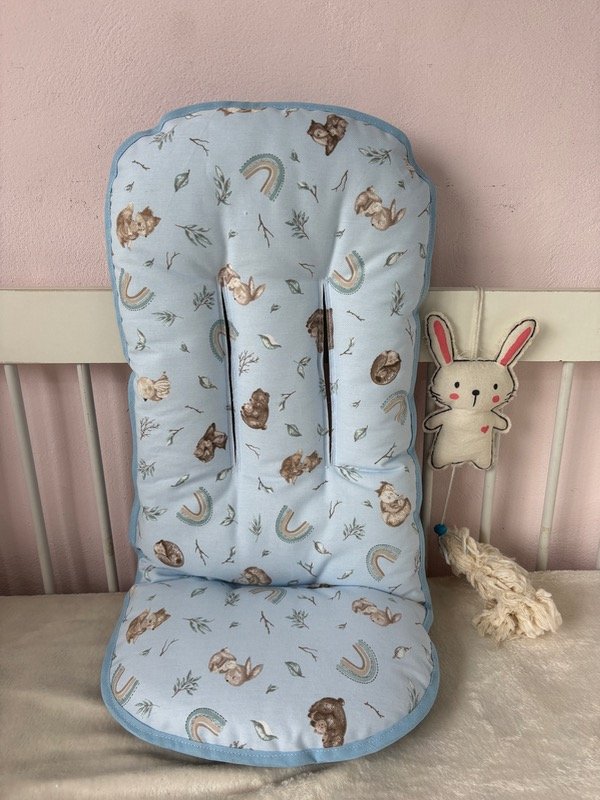 Producto - Colchon de coche ciervitos celestes