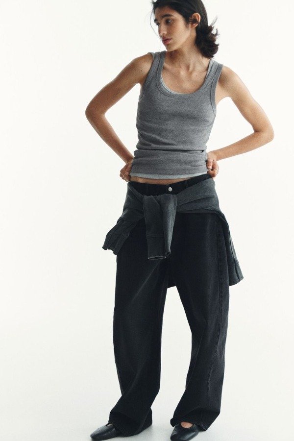 Producto - Musculosa HyM en canale gris - 0