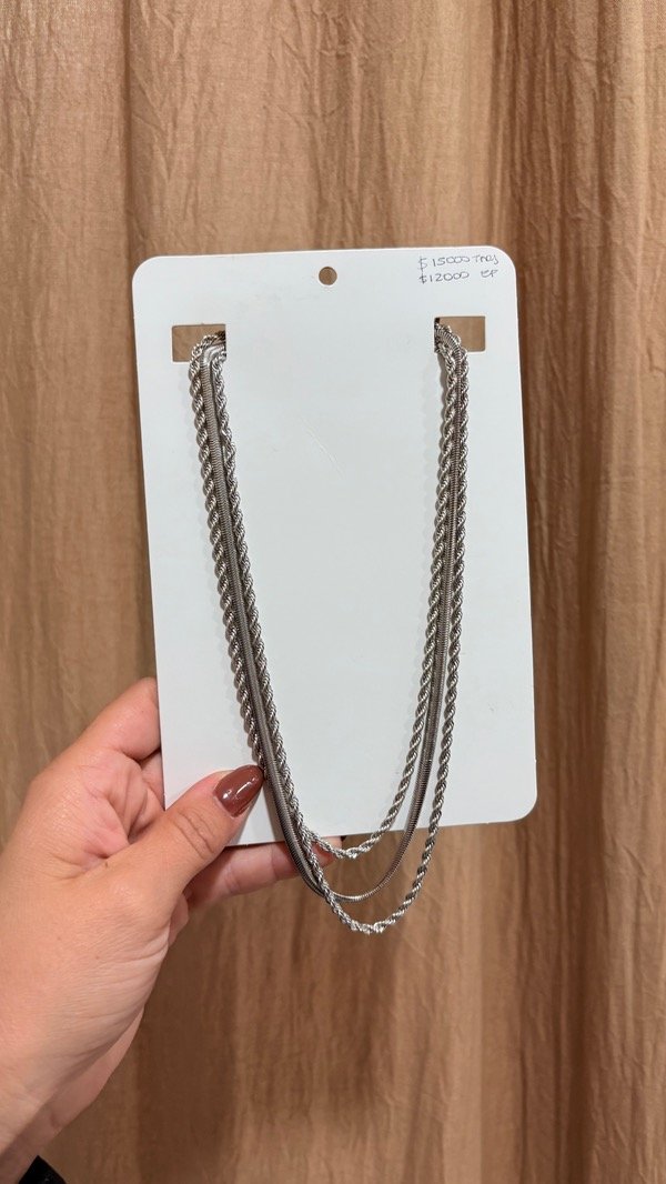Producto - CADENITA PLATEADA 3