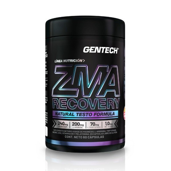 Producto - Gentech ZMA Recovery formula (60 caps)