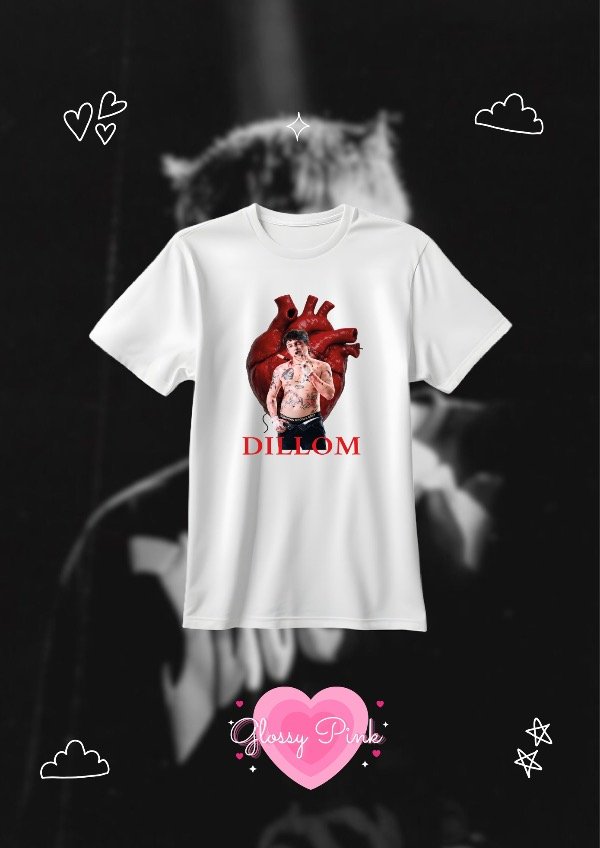Producto - Remera Dillom Heart - DTF