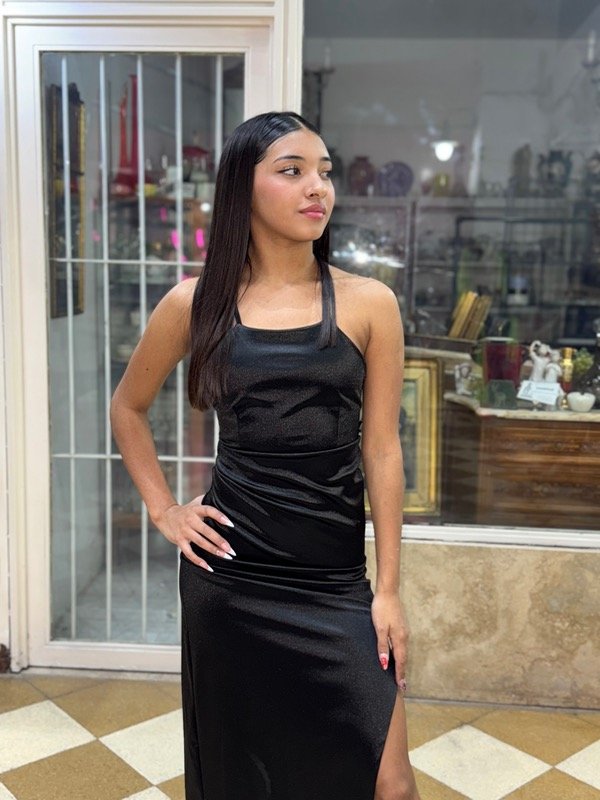 Producto - Vestido Satén Black - 1
