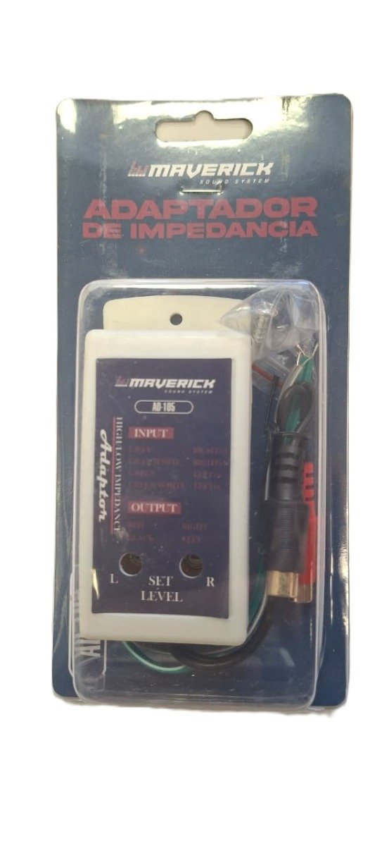 Producto - ADAPTADOR DE IMPEDANCIA 2 CANALES MAVERICK