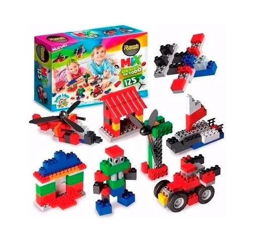 Producto - KIT DE BLOQUES 125PZS MIX 29.5X20.5CM RASTI