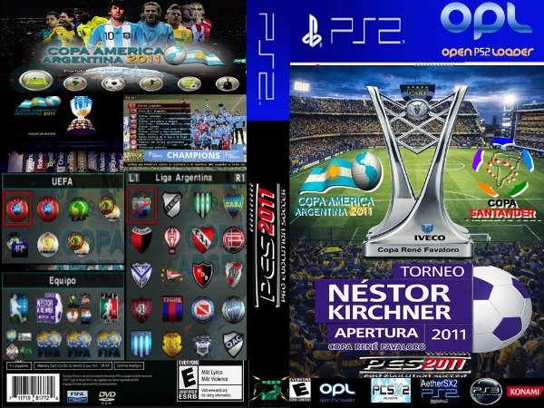 Producto - PES 2011 COPA AMERICA ARGENTINA + AFA APERTURA 2011