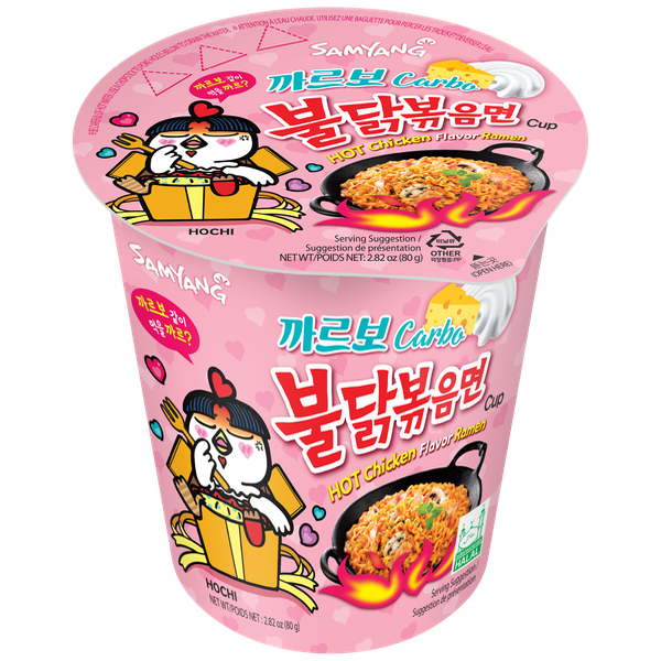 Producto - Ramen taza BULDAK pollo carbonara