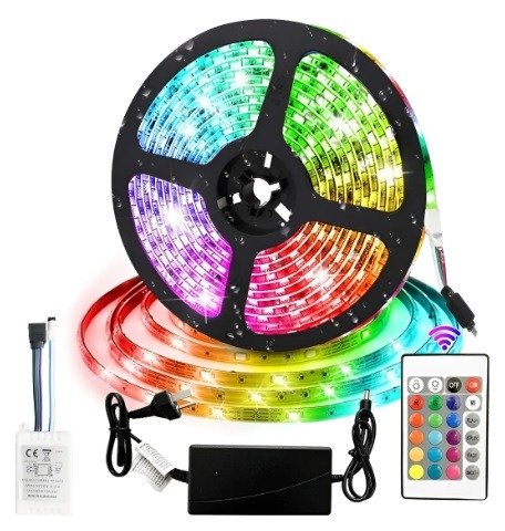 Producto - Tira de luz led 5 mts RGB 5050