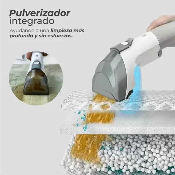 Producto - BE17476 ASPIRADORA VAPORIZADORA PARA TAPIZADOS Y ALFOMBRAS WAVO X18 400W - 5