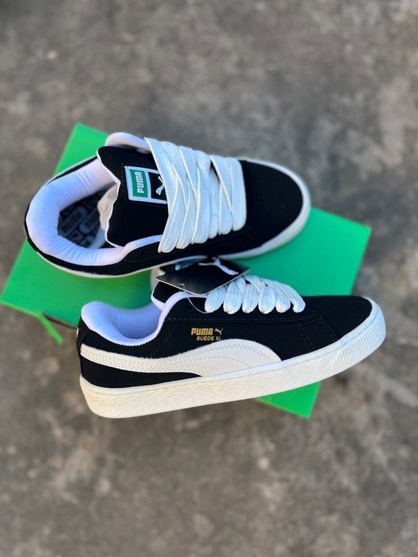 Producto - Puma Suede Xl - negro y blanco
