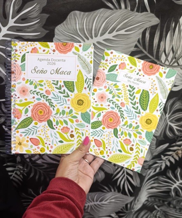 Producto - BOX AGENDA DOCENTE 2026 + CUADERNO