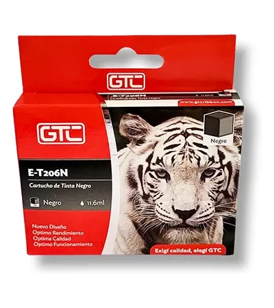 Producto - Cartucho Tinta Alternativo GTC EPSON 206 PACK X  4 colores - 1