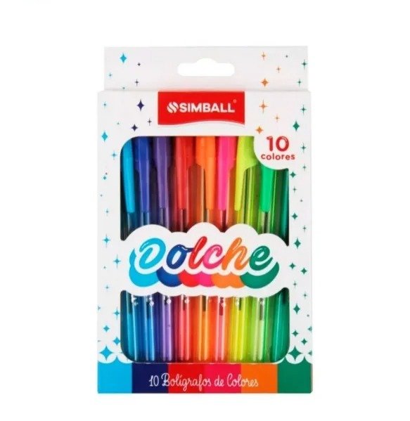 Producto - BOLIGRAFO SIMBALL DOLCHE X10