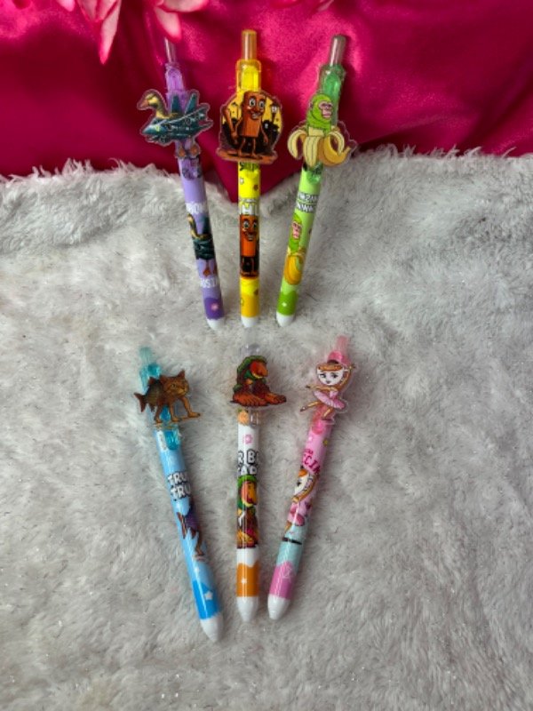 Producto - Lapicera apliques de personajes italianos