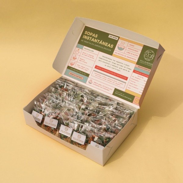 Producto - Caja de 50 Sopas Instantaneas