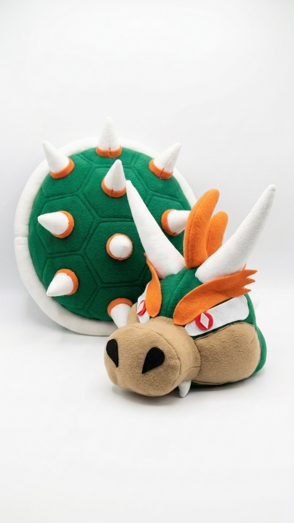 Producto - BOWSER - BOWSETTE - CONJUNTO GORRO CAPARAZON COLA - MARIO BROS - 5