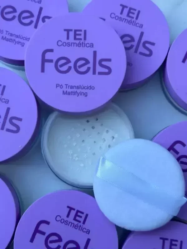 Producto - POLVO TRASLUCIDO FEELS MATIFICANTE - TEI - CAJA DE 24 UNIDADES