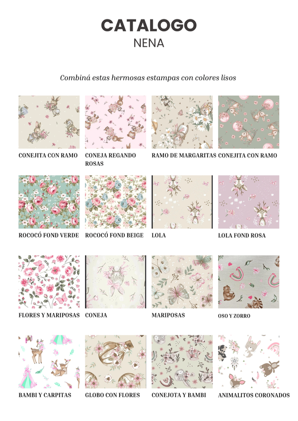 Producto - Catalogo de estampas Nena