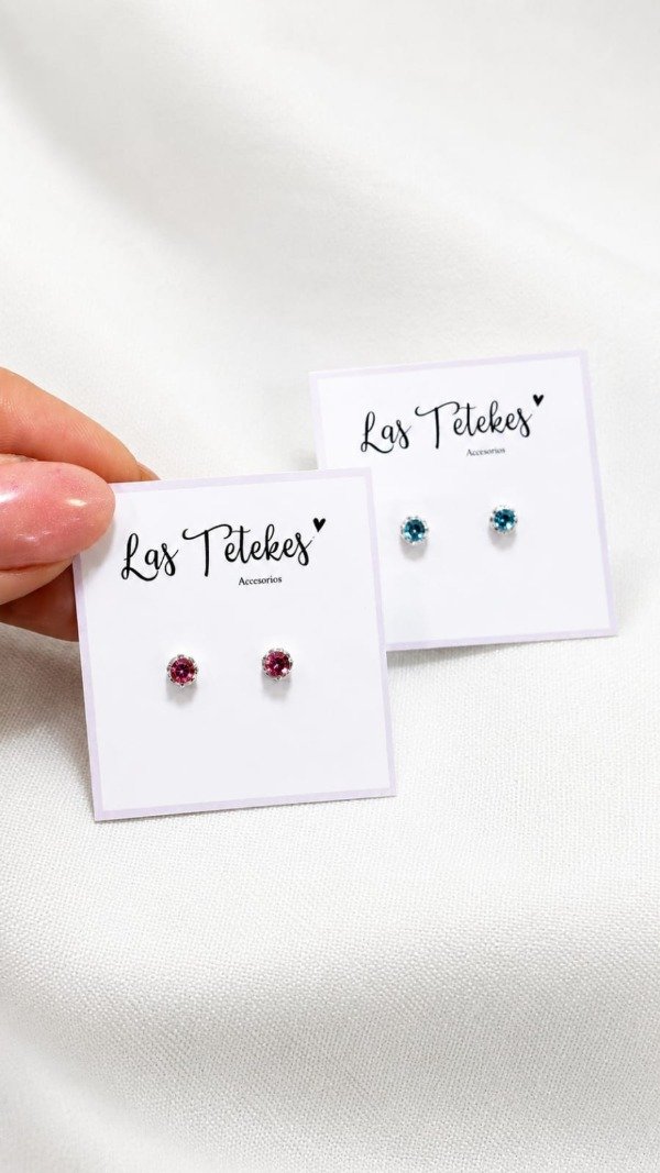 Producto - Aros strass colores