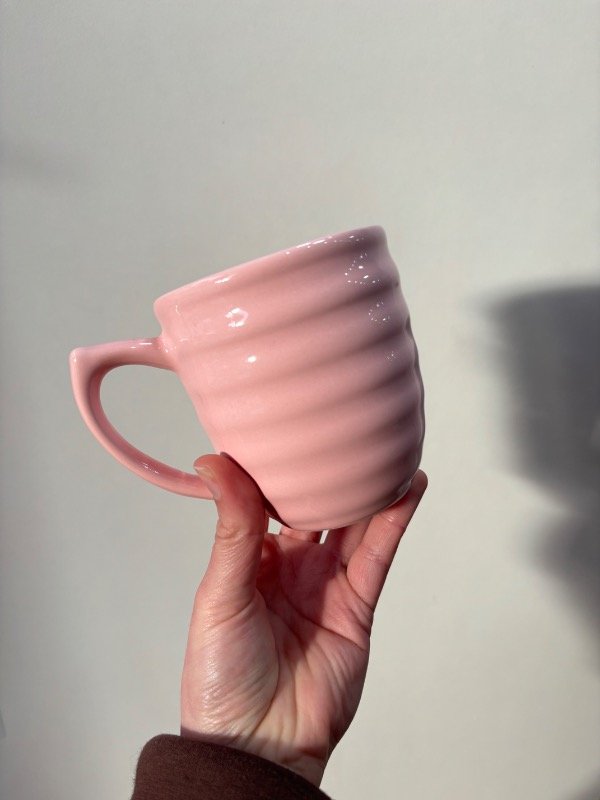 Producto - Taza Rosa Lineas - 0