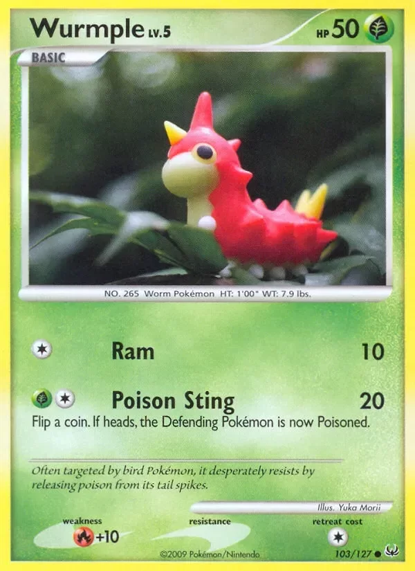 Producto - Wurmple 103/127 Platinum Base Set