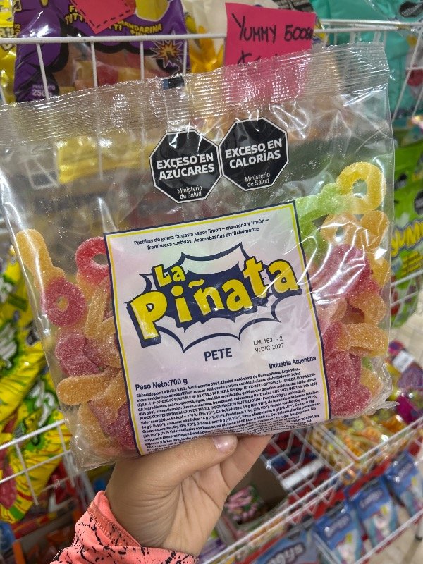 Producto - LA PIÑATA GOMITAS CHUPETE 700GR