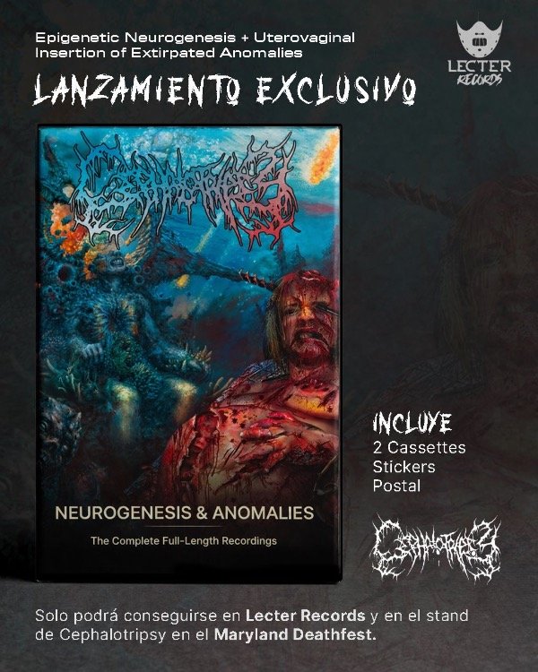 Producto - PREORDER - CEPHALOTRIPSY - Neurogenesis and Anomalies