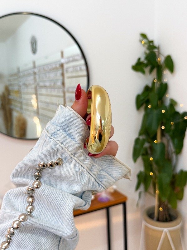 Producto - Esclava redonda dorada