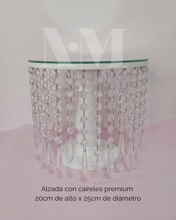 Producto - Alzada 20x25 con espejo y caireles premium