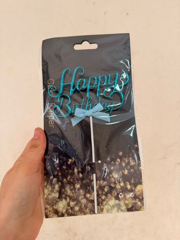 Producto - Topper happy birthday - varios modelos - 5