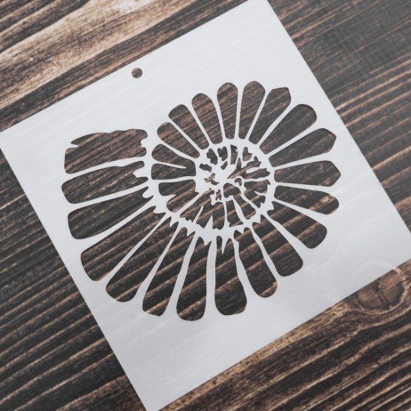 Producto - STENCIL E - CARACOL MARINO