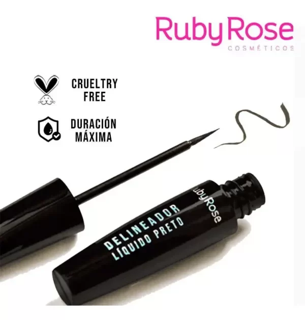 Producto - Delineador punta extra fina waterproof - Ruby Rose