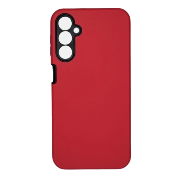 Producto - Funda TPU revestida con Silicona - Color Rojo - Samsung A16 - Fashion Case