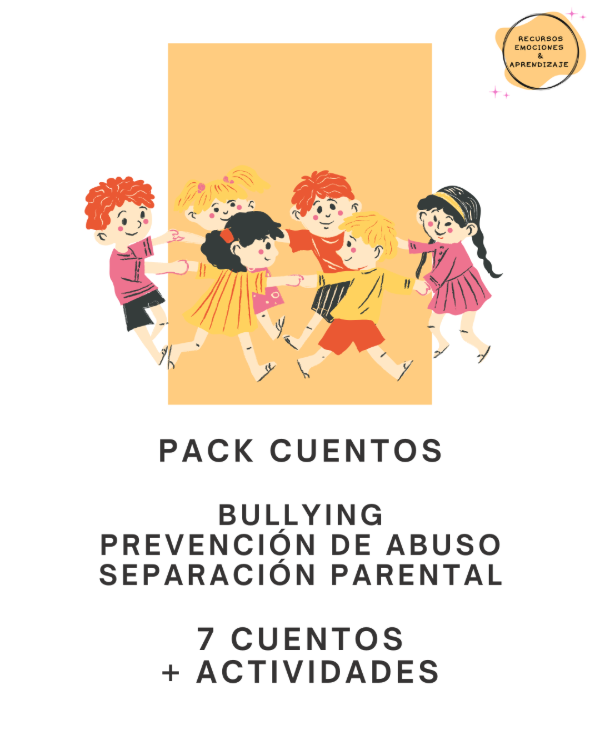 Producto - Cuentos PACK Bullying/ Prevención abuso/Separación