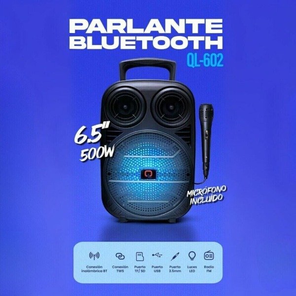 Producto - Parlante 6.5 Pulgadas QL-602 6092