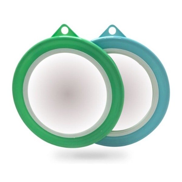 Producto - Espejo Mini Marco de Plástico Bicolor 13cm