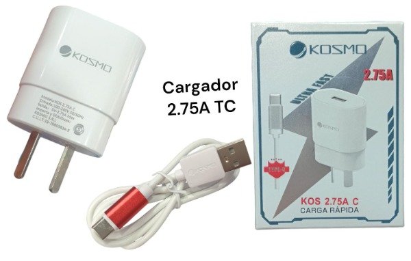 Producto - Cargador Kosmo 2A Tipo C