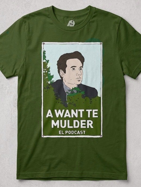 Producto - Remera talle M - A Want Te Mulder (Verde)