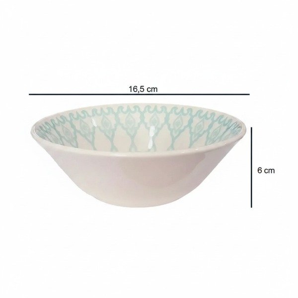 Producto - SET DE 4 BOWLS MANDALA DE CERAMICA 15CM 500CC - 2
