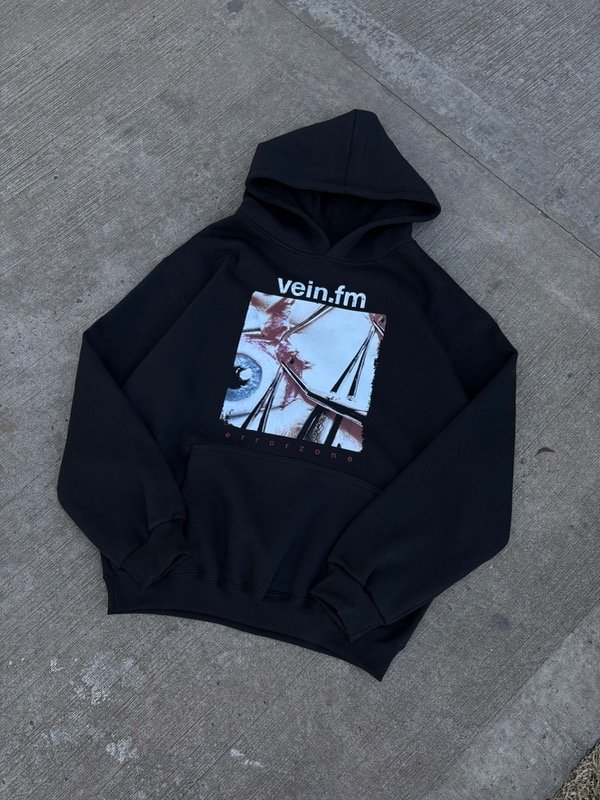 Producto - Buzo Hoodie over vein.fm errorzone