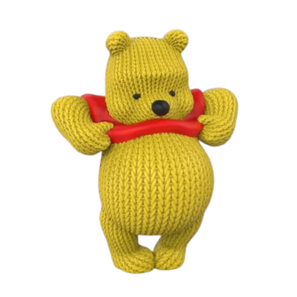 Producto - Winnie Pooh efecto tejido