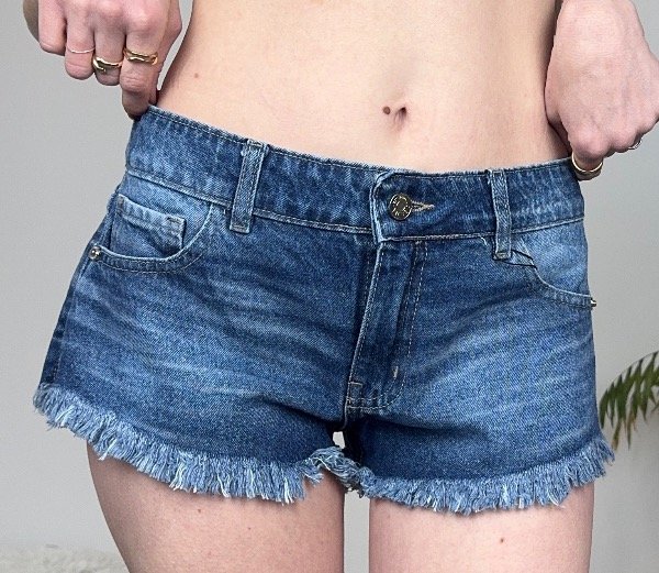 Producto - Short blue tiro bajo - 1