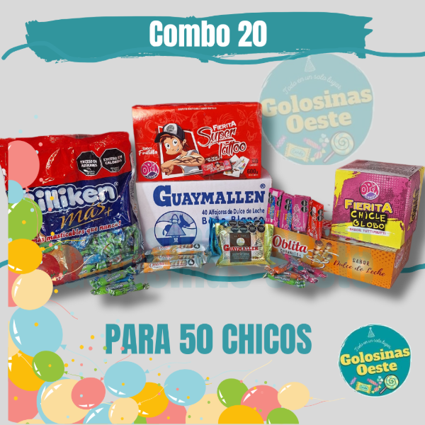 Producto - Combo 20