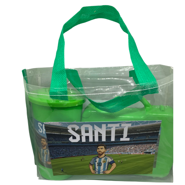 Producto - Combo Vaso Sorbito + Valija + Bolsa XL Personalizado + Kit de Acuarelas - 1
