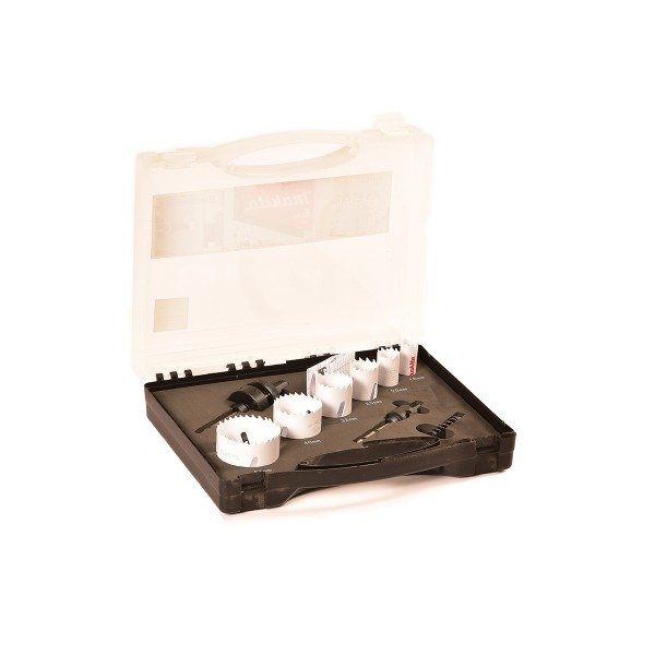 Producto - Set de 6 sierras copas bi-metálicas Makita D-47123 para electricistas