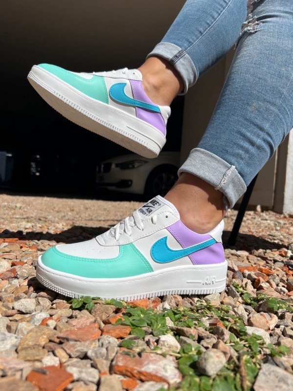 Nike Air Force Tricolor - mmzapatillas