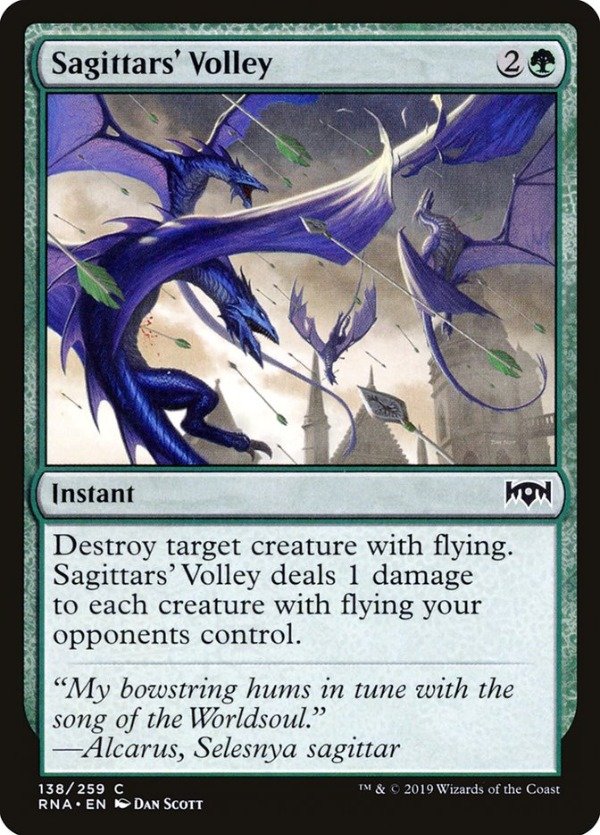Producto - Sagittars' Volley  Ravnica Allegiance